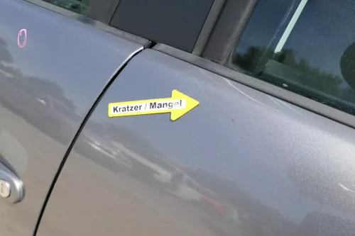 Seat Ibiza 6L Tür 4/5-Türer hinten links grau LS7U - ohne Anbauteile (170346)