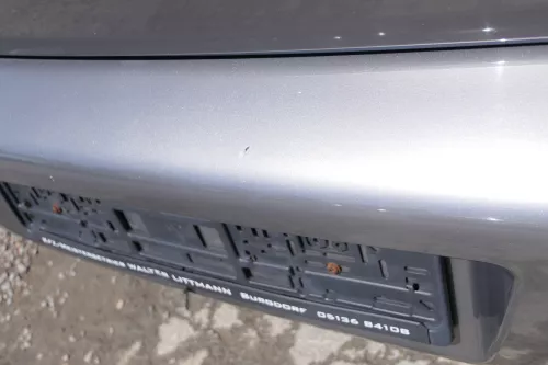 Seat Ibiza 6L Stoßstange Heckstoßstange hinten grau LS7U (170348)