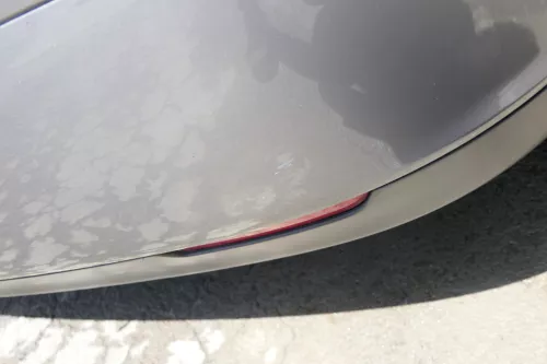 Seat Ibiza 6L Stoßstange Heckstoßstange hinten grau LS7U (170348)