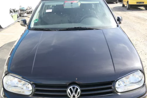 VW Golf 4 Motorhaube Haube Klappe vorne schwarz LC9Z metallic blackmagic ll