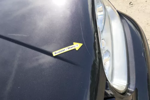 VW Golf 4 Motorhaube Haube Klappe vorne schwarz LC9Z metallic blackmagic ll (170361)