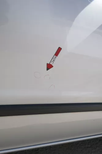 Seat Leon Toledo 1M Tür vorne rechts Beifahrertür silber grau LS7N (170422)