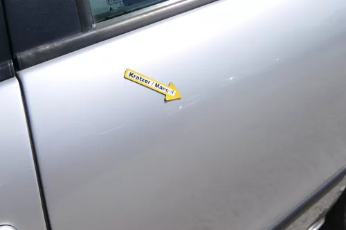 Seat Leon Toledo 1M Tür hinten links Fahrerseite silber grau LS7N ohn Anbauteile (170426)