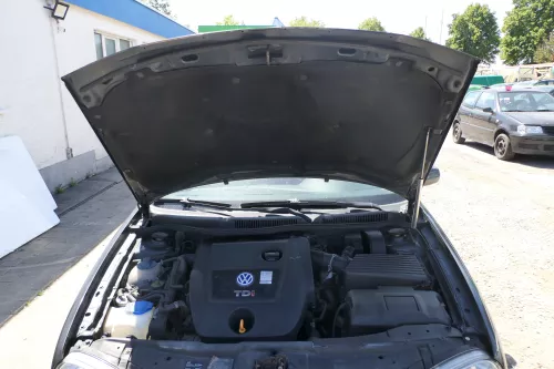 VW Golf 4 Motorhaube Haube Klappe vorne grau LC7V (170441)