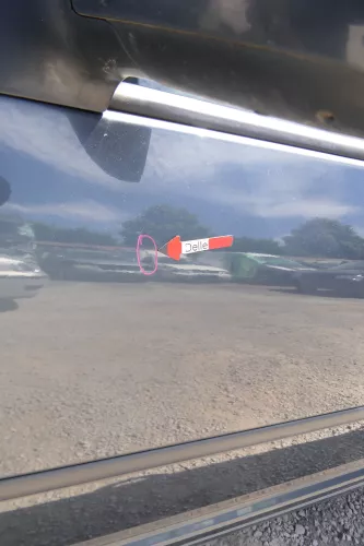 VW Golf 4 Bora Tür vorne links Fahrertür 4/5-Türer Kombi Variant grau blue LC7V (170447)