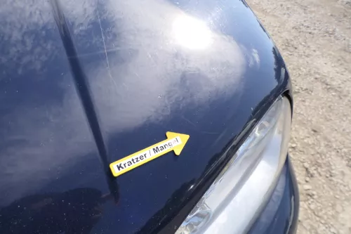 VW Golf 4 Motorhaube Haube Klappe vorne blau LA5G (170505)