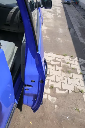 VW Lupo Seat Arosa Tür vorne rechts Beifahrertür blau LS5J (mechanischerFenst (170563)