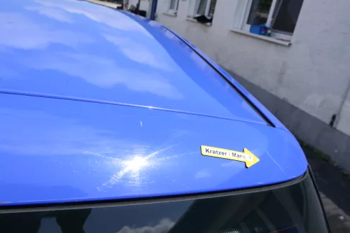 Seat Arosa Heckklappe Klappe hinten Kofferraumklappe blau LS5J bis ca. Bj. 2000 (170566)