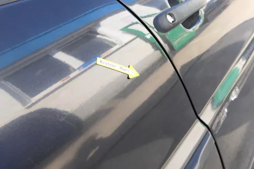 VW Polo 6N 6N2 Tür hinten rechts schwarz LC9Z 4/5-Türer (170766)