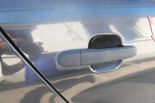 VW Polo 6N 6N2 Tür hinten rechts schwarz LC9Z 4/5-Türer (170766)