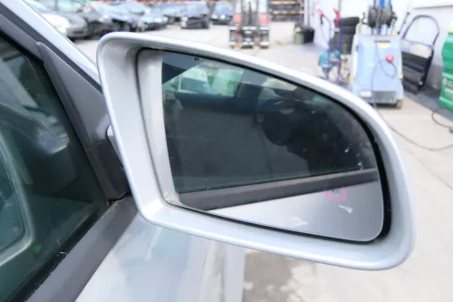A3 8P elektrischer Spiegel vorne rechts silber grau LX7Z Außenspieg-  MÄNGEL !!! (170793)