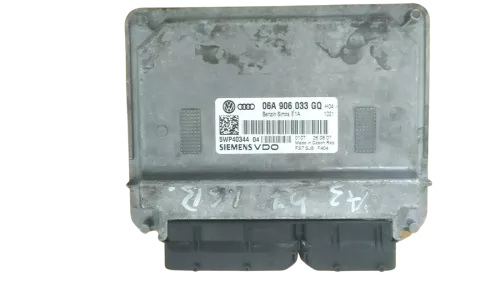 Audi A3 8P Steuergerät Motor 06A906033GQ BSE 1,6 75kw 101PS
