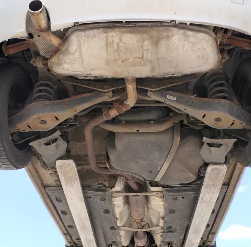 Audi A3 8P Auspuff Endschalldämpfer hinten 1,6  Motor BSE BSF Mittelschalldämpfe (170820)