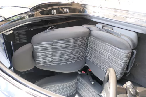 VW Fox Sitz Fahrersitz vorne links OHNEAirbag höhenverstellbar  v (170848)