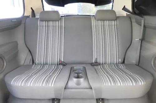 VW Fox Rückbank für Kopfstützen Kopfstütze Rücksitzbank getrennt teilbar geteilt (170849)