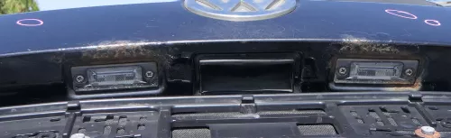 VW Golf Plus 5M Heckklappe hinten Kofferraumklappe Scheibe schwarz LC9Z - Rost (170861)