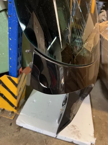 VW Golf Plus 5M Heckklappe hinten Kofferraumklappe Scheibe schwarz LC9Z - Rost (170861)