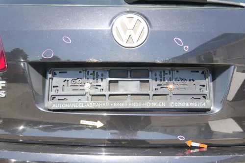 VW Golf Plus 5M Heckklappe hinten Kofferraumklappe Scheibe schwarz LC9Z - Rost (170861)