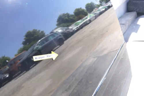 Audi A4 B6 8E nur Türblatt Tür hinten rechts schwarz LY9B Kombi+Limo (170892)