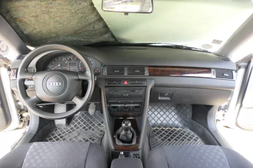 Audi A6 4B C5 Verkleidung Klappe Abdeckung Dekor Holz Optik Nußbaum