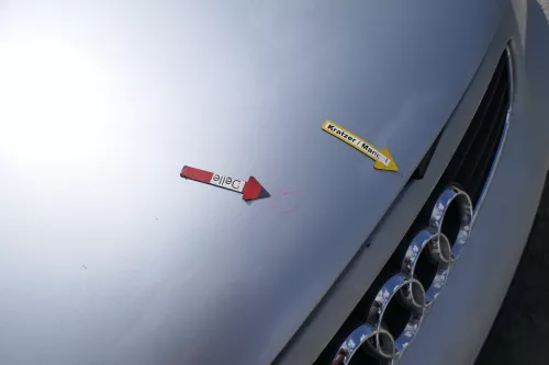 Audi A3 8L Motorhaube Frontklappe Haube silber LY7M grau auch für Facelift (170984)