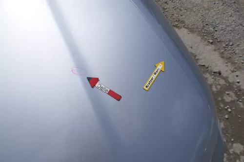 Audi A3 8L Motorhaube Frontklappe Haube silber LY7M grau auch für Facelift (170984)