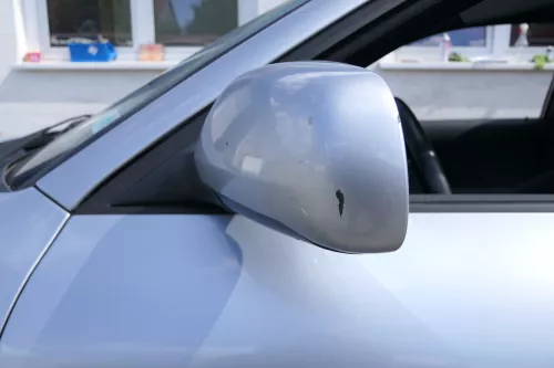 Audi A3 8L elektrischer Spiegel Außenspiegel links mit Glas silber LY7M (170992)