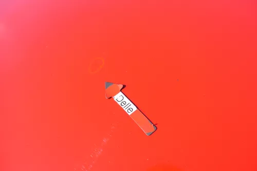 VW Golf 4 Motorhaube Haube Klappe vorne rot LP3G (171074)