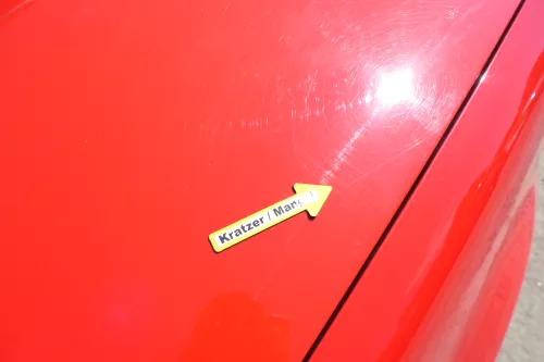 VW Golf 4 Motorhaube Haube Klappe vorne rot LP3G (171074)