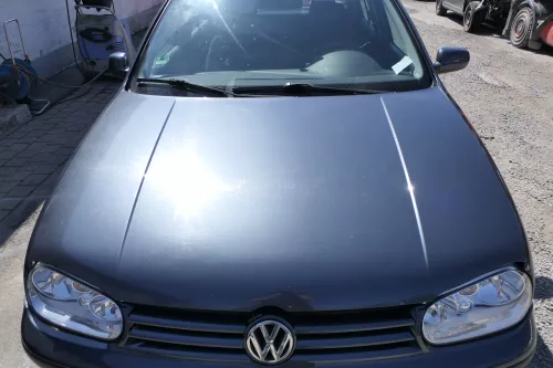 VW Golf 4 Motorhaube Haube Klappe vorne grau LC7V