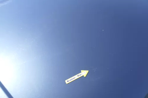 VW Golf 4 Motorhaube Haube Klappe vorne grau LC7V (171121)