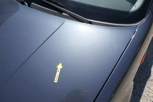 VW Golf 4 Motorhaube Haube Klappe vorne grau LC7V (171121)