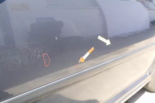 VW Golf 4 Bora Tür vorne rechts Beifahrertür 4/5-Türer+Kombi Variant grau LC7V h (171123)