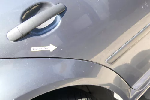 VW Golf 4 Limousine Tür hinten rechts grau blau blue LC7V (KEINkombi) (171124)