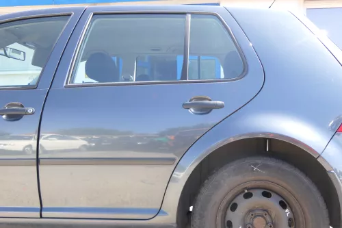 VW Golf 4 1J Limousine Tür hinten links grau blau LC7V blue (KEINkombi) d