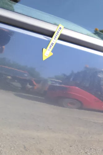 VW Golf 4 1J Limousine Tür hinten links grau blau LC7V blue (KEINkombi) d (171127)