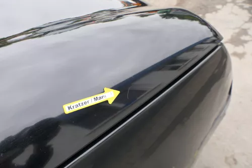 VW Lupo Motorhaube Klappe Frontklappe Haube vorne schwarz L041 uni (171139)