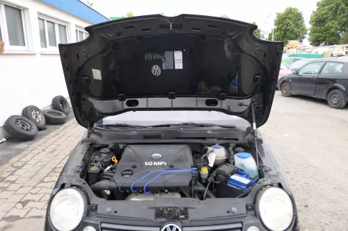 VW Lupo Motorhaube Klappe Frontklappe Haube vorne schwarz L041 uni (171139)