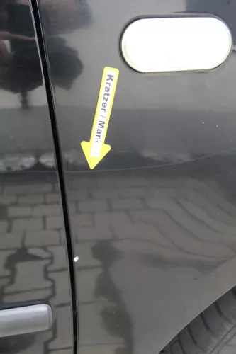VW Lupo Kotflügel vorne rechts schwarz L041 (171140)