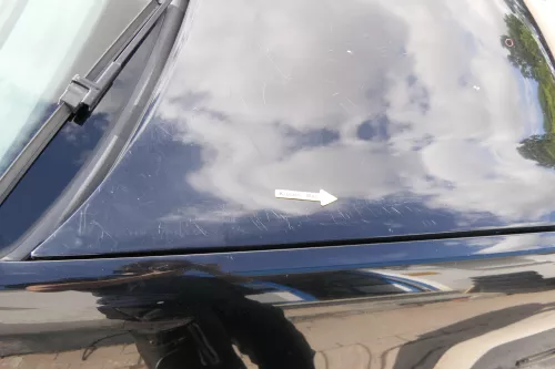 VW Polo 9N Motorhaube Klappe Haube vorne schwarz L041 bis ca. Bj. 2004 (171181)