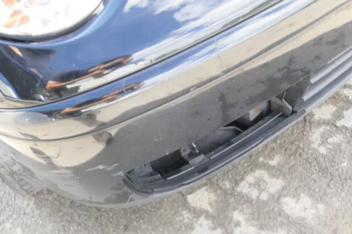 VW Polo 9N Stoßstange Frontstoßstange vorne schwarz L041 + Grill (171182)