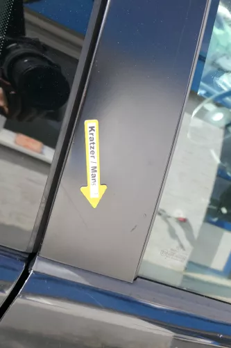 VW Polo 9N 9N3 Tür vorne rechts Beifahrertür 2/3-Türer schwarz L041ohneAnbauteil (171184)