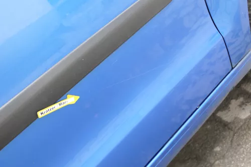 VW Polo 9N 9N3 Tür vorne rechts Beifahrertür 4/5-Türer blau LA5M ohneAnba (171201)