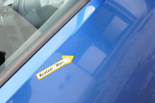 VW Polo 9N 9N3 Tür vorne rechts Beifahrertür 4/5-Türer blau LA5M ohneAnba (171201)