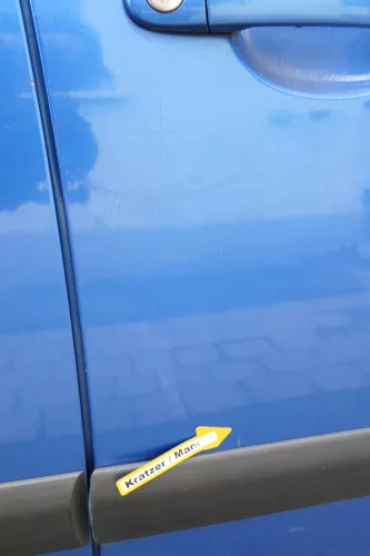 VW Polo 9N 9N3 Tür vorne rechts Beifahrertür 4/5-Türer blau LA5M ohneAnba (171201)