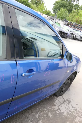 VW Polo 9N 9N3 Tür vorne rechts Beifahrertür 4/5-Türer blau LA5M ohneAnba (171201)