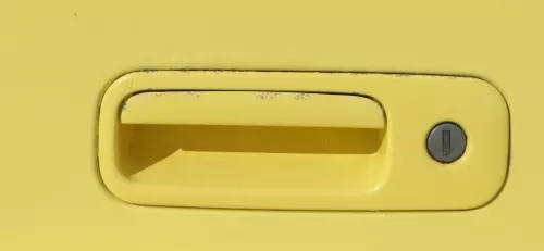 Polo 6N Golf 4 6N2 Lupo Griff Heckkklappe Heckklappengriff gelb LD1B Öffner