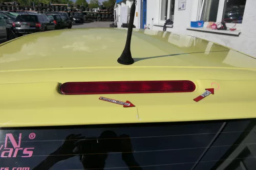 VW Lupo 6X Heckklappe Klappe Kofferraumklappe Scheibe gelb LD1B Spoiler Tuning (171244)