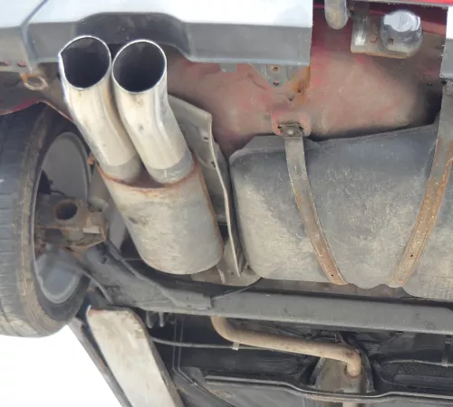 VW Golf 3 1H Auspuff hinten Endschalldämpfer Sportauspuff Tuning Sport Remus