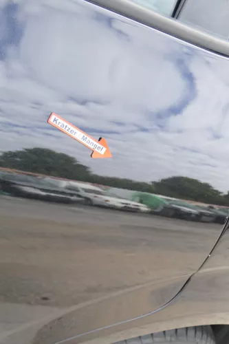 Seat Leon 1P Tür hinten links schwarz LC9Z metallic - ohne Anbauteile (171313)